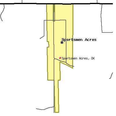 Sportsmen Acres map