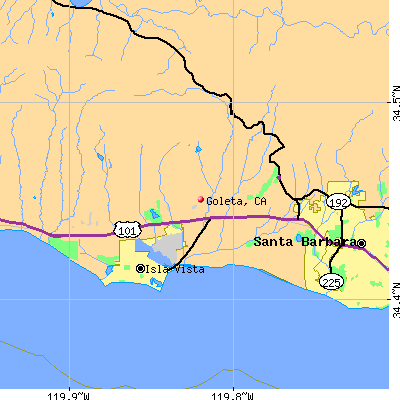 Goleta map