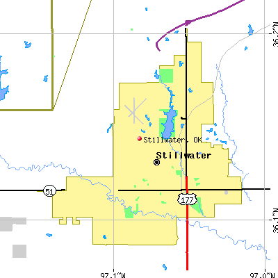 Stillwater map