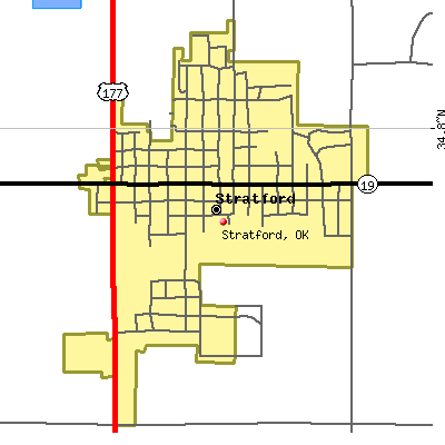 Stratford map