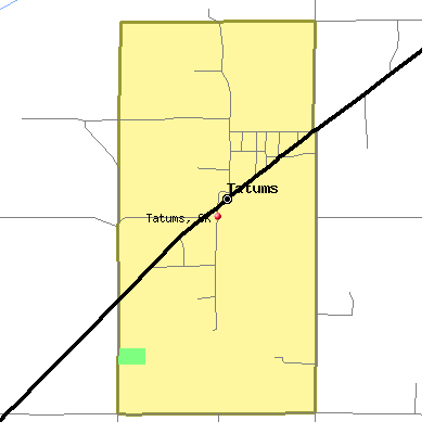 Tatums map