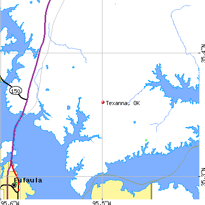 Texanna map