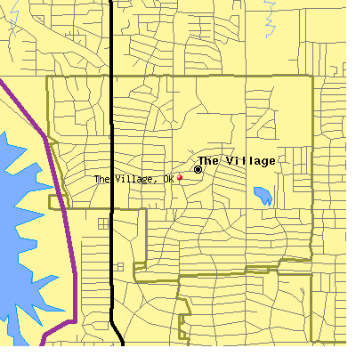 The Village map