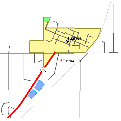 Tushka map