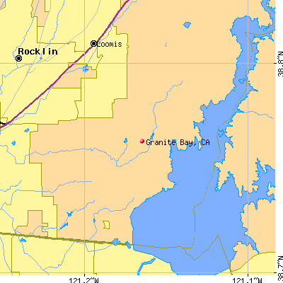 Granite Bay map