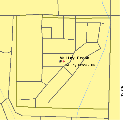 Valley Brook map
