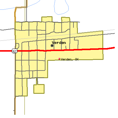 Verden map