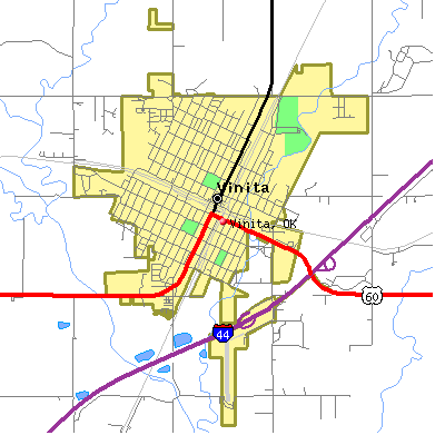 Vinita map