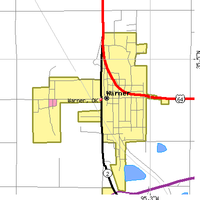 Warner map