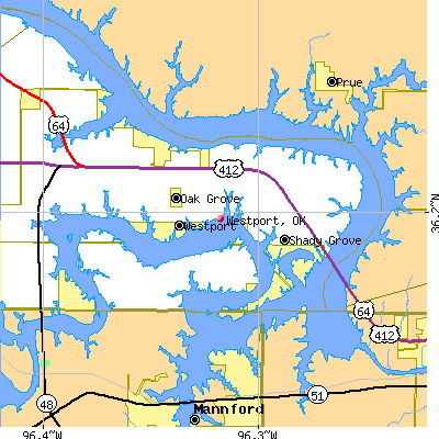 Westport map