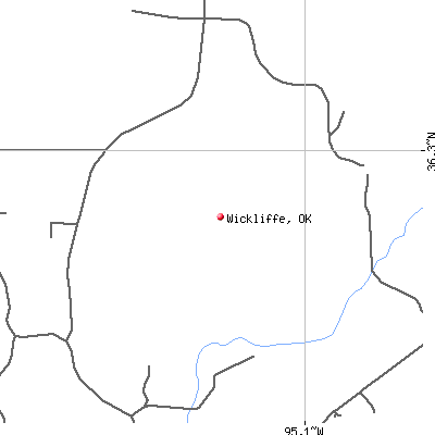 Wickliffe map