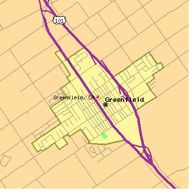 Greenfield map