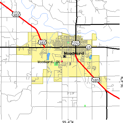 Woodward map