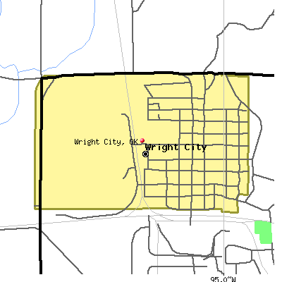 Wright City map