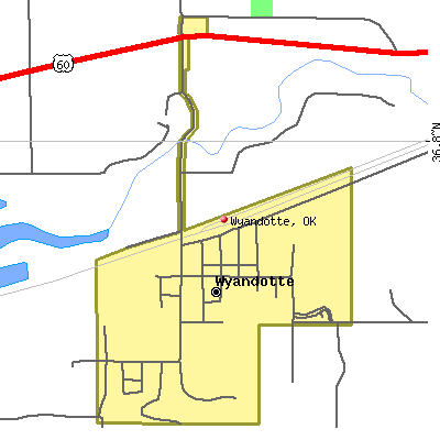 Wyandotte map