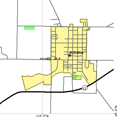 Athena map