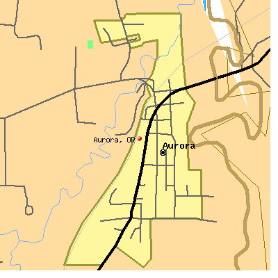 Aurora map