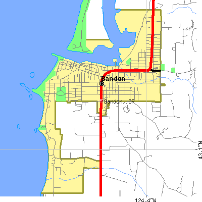 Bandon map