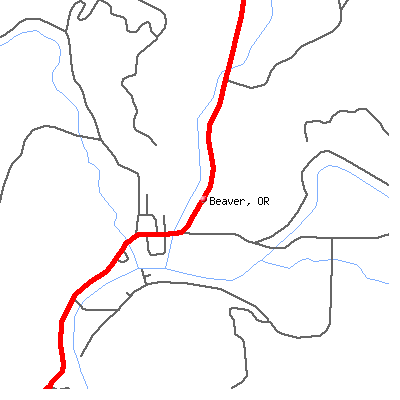 Beaver map