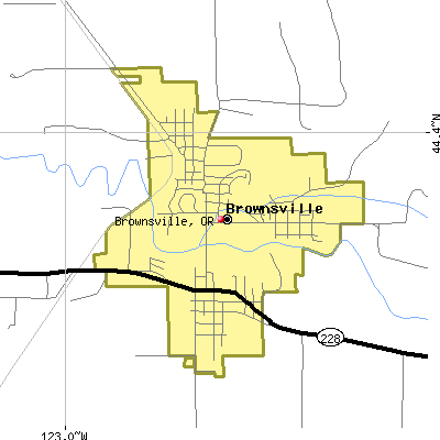 Brownsville map