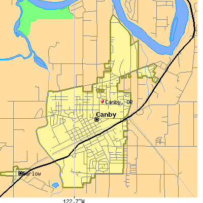Canby map
