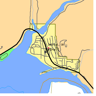 Detroit map