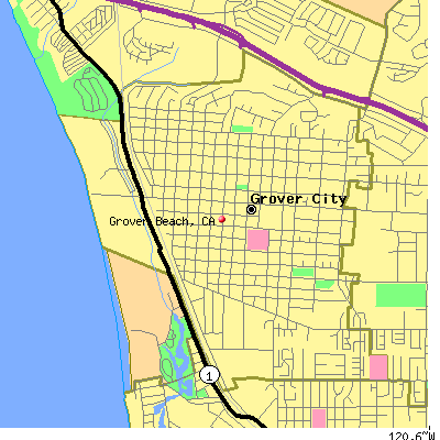 Grover Beach map