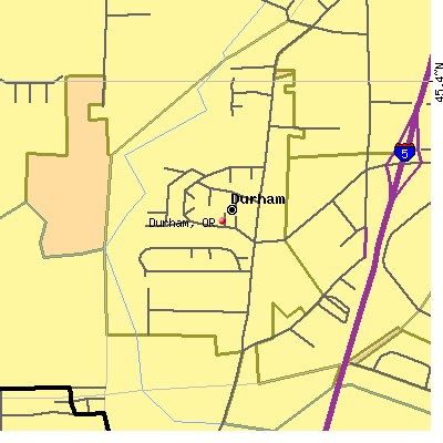 Durham map