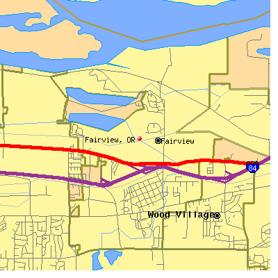 Fairview map