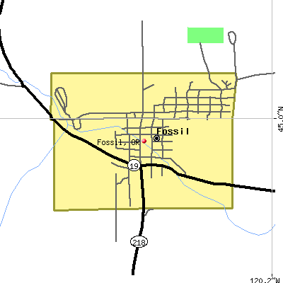 Fossil map