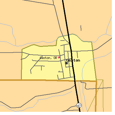 Gaston map