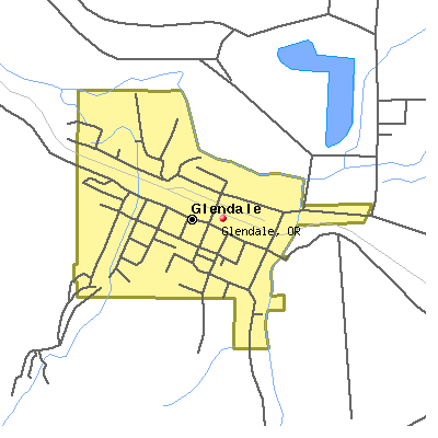Glendale map