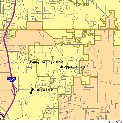 Happy Valley map