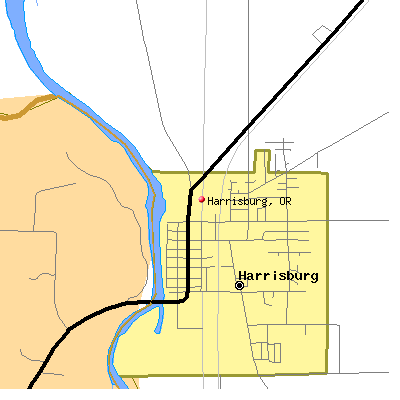 Harrisburg map