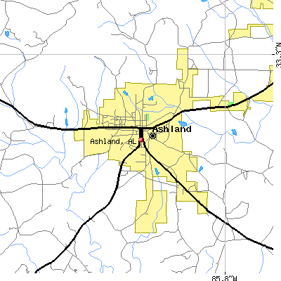 Ashland map