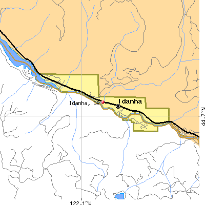 Idanha map