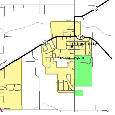 Island City map