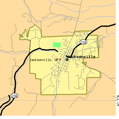 Jacksonville map