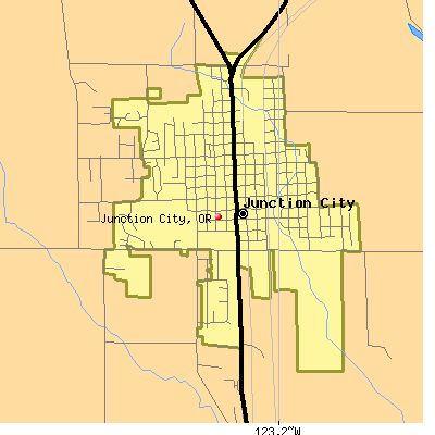 Junction City map