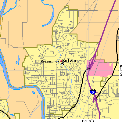 Keizer map