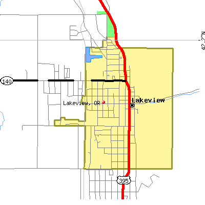 Lakeview map