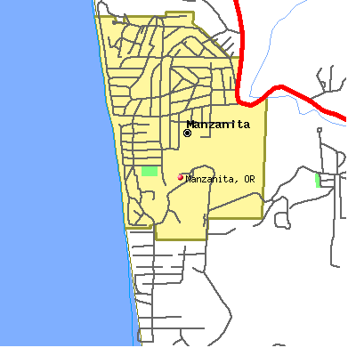 Manzanita map