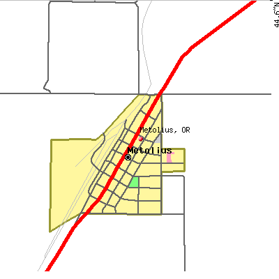 Metolius map