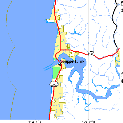 Newport map