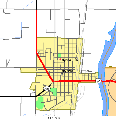 Nyssa map