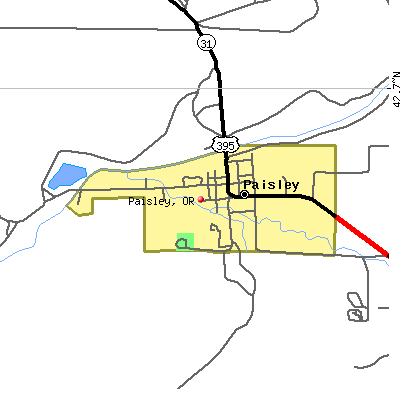 Paisley map