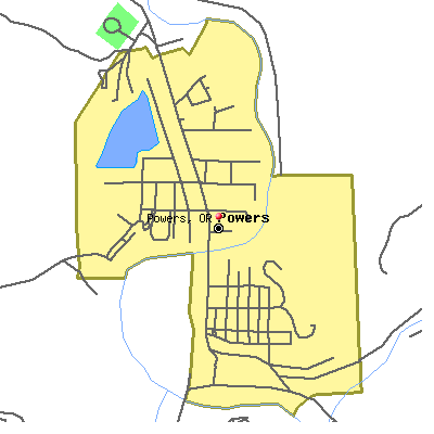 Powers map