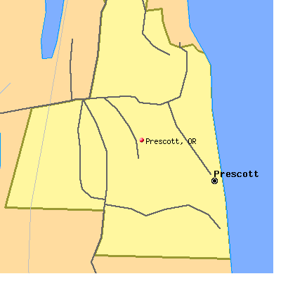 Prescott map