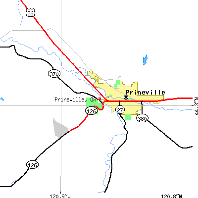 Prineville map
