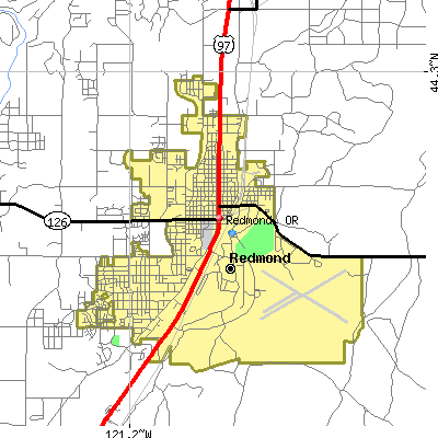 Redmond map